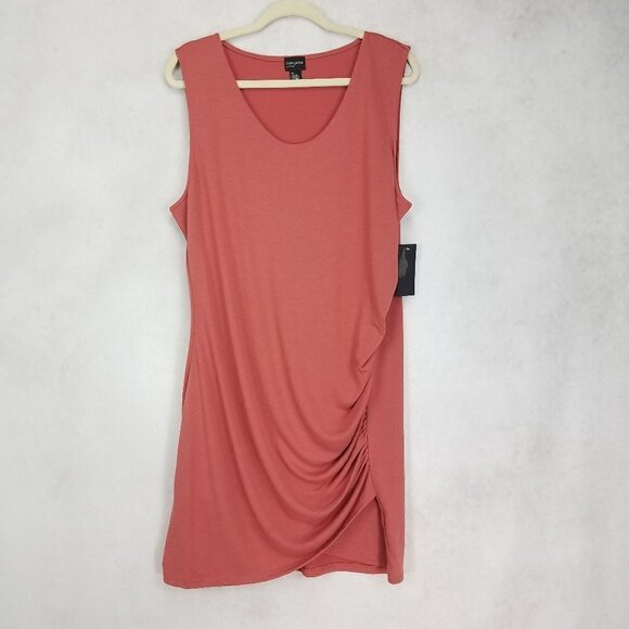 NEW Free Press Clothing Size XXL Sleeveless Tank Midi Dress Red NWT w Flaw - Picture 1 of 9
